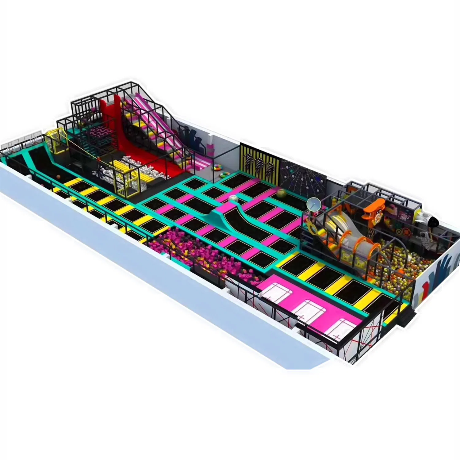 Children's Large Adult Amusement Park Trampoline Park Indoor Playground Equipment