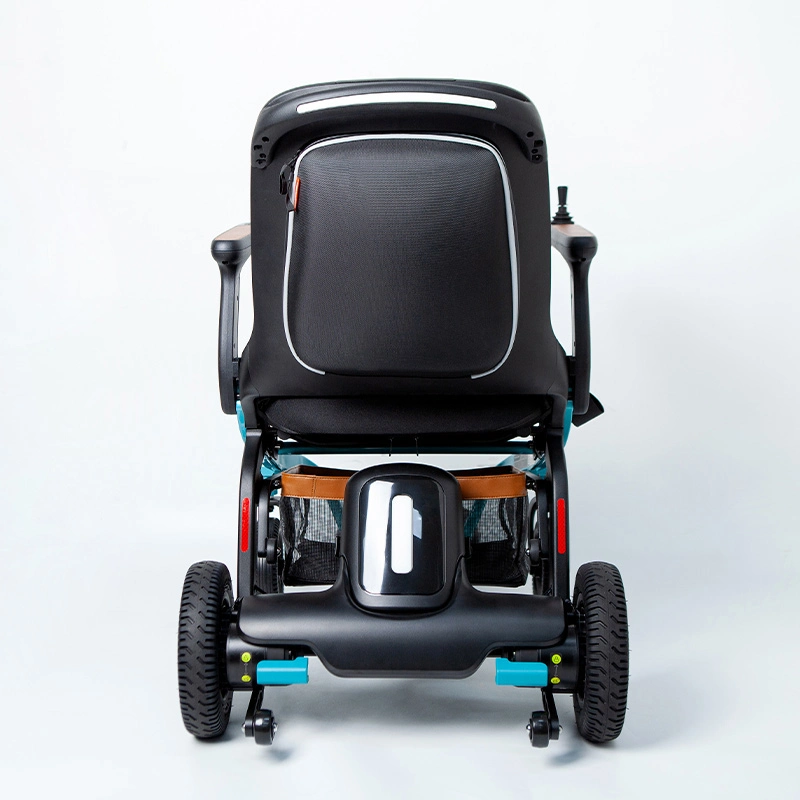 Large Storage Basket Power Folding Handicap Scooter Wheelchair