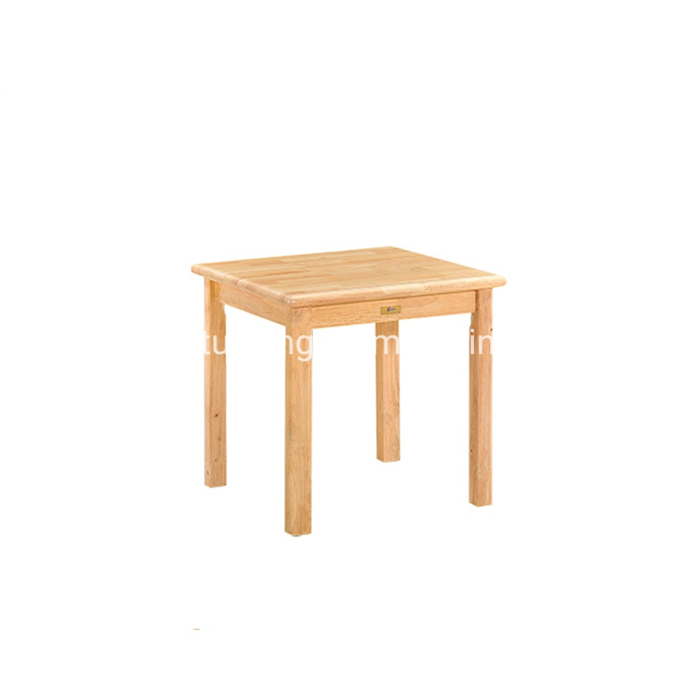 Best Star Children Rectangle Solid Wood Kids Table, , Children School Furniture, Preschool and Nursery Study Table, Kindergarten Classroom Student Table