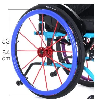 Housse de protection pour fauteuil roulant anti-dérapante pour grandes roues