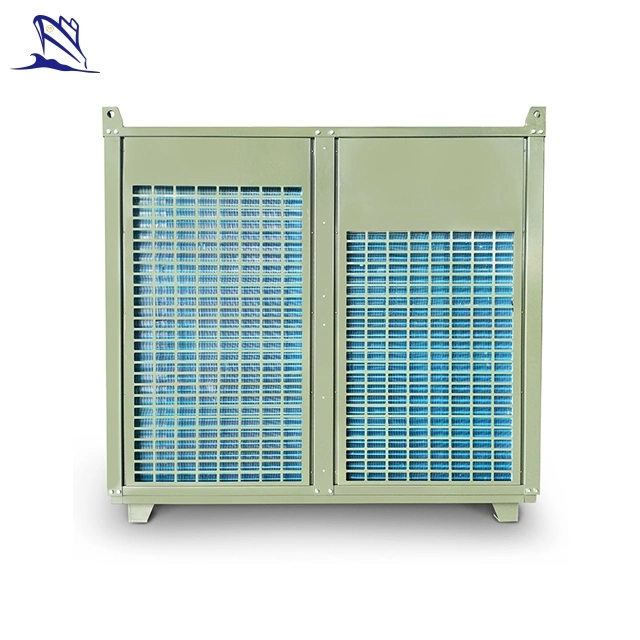 72kw Marine Packaged Air Conditioner Plant Air Cooling Marine Refrigeration System