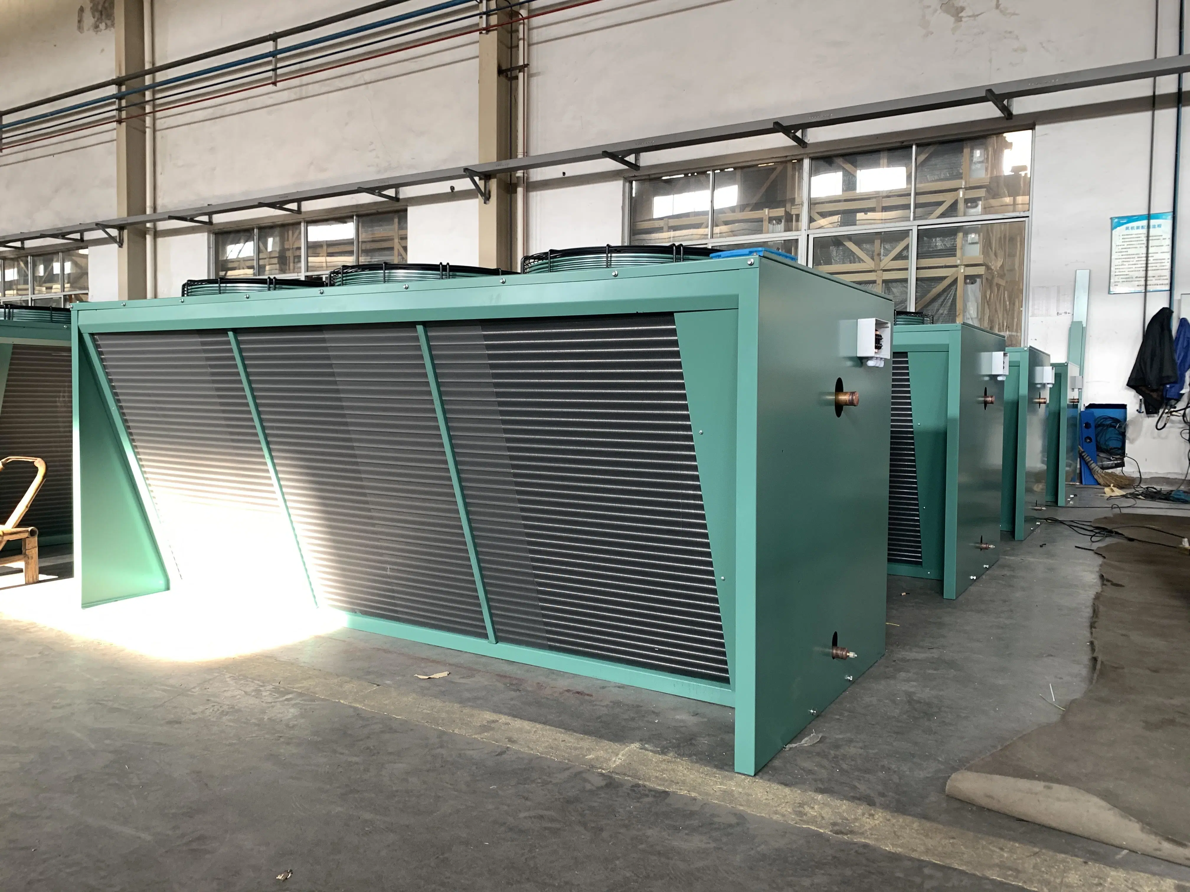 Air Cooled V Style Condenser Refrigeration Air Cooled Conditioner