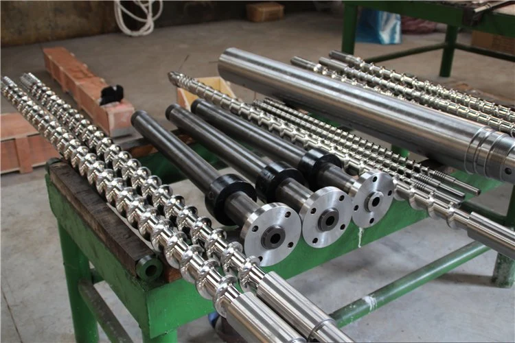 Bimetallic Single Injection Molding Machine Screw Barrel