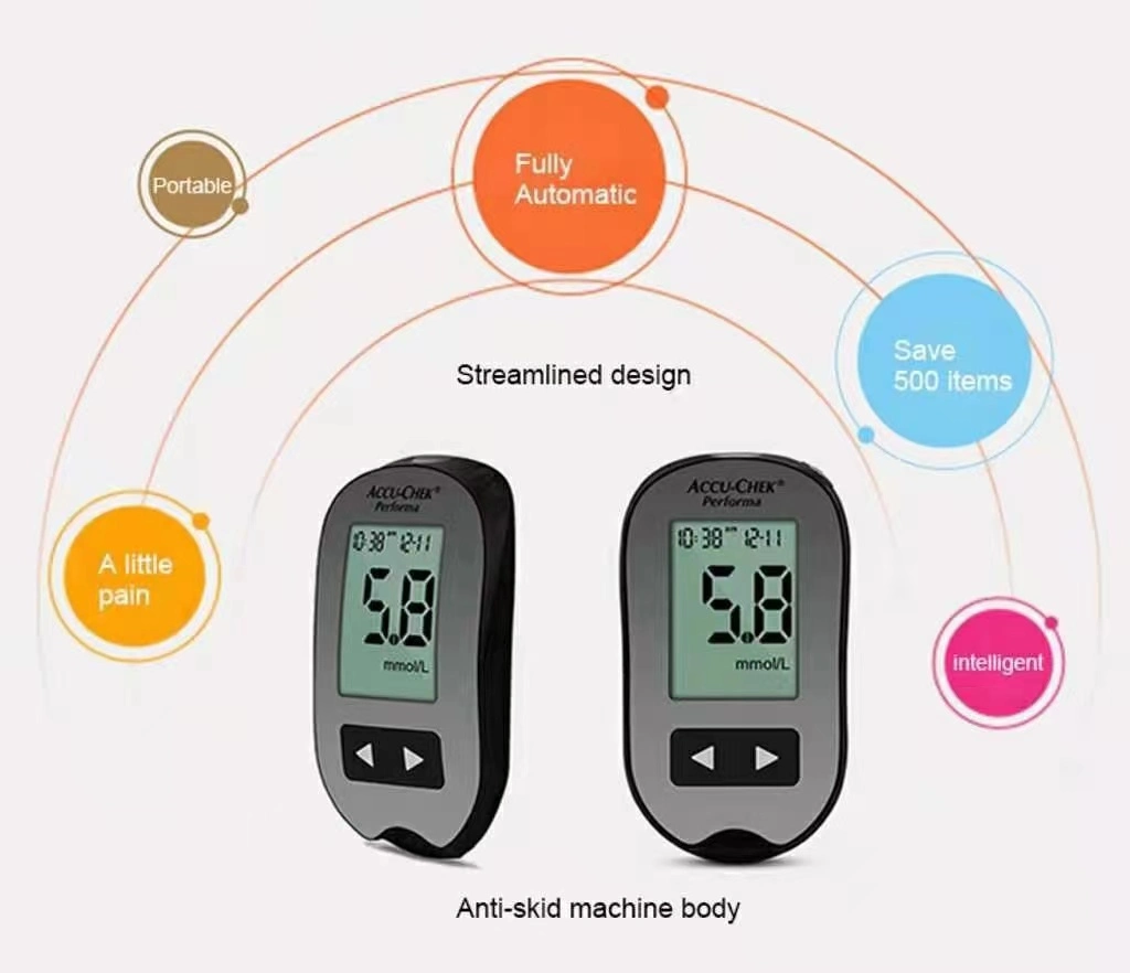 A fábrica Médico Hospitalar Home Care Instrument Digital Portable Glicemia Equipamento