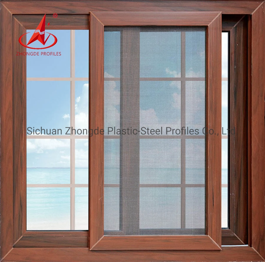 Zhongde Hurricane Impact Water Proof Factory Price Cost-Effective UPVC/PVC/Plastic Windows