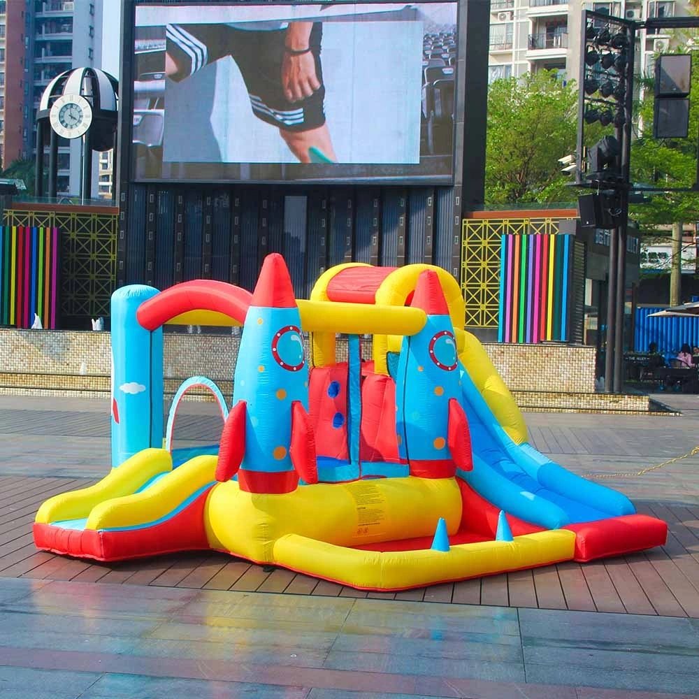 Nouveau design Inflatable Castle Bouncy Jumping Bouncer Inflatable Fun Kids Parc d'attractions aquatique