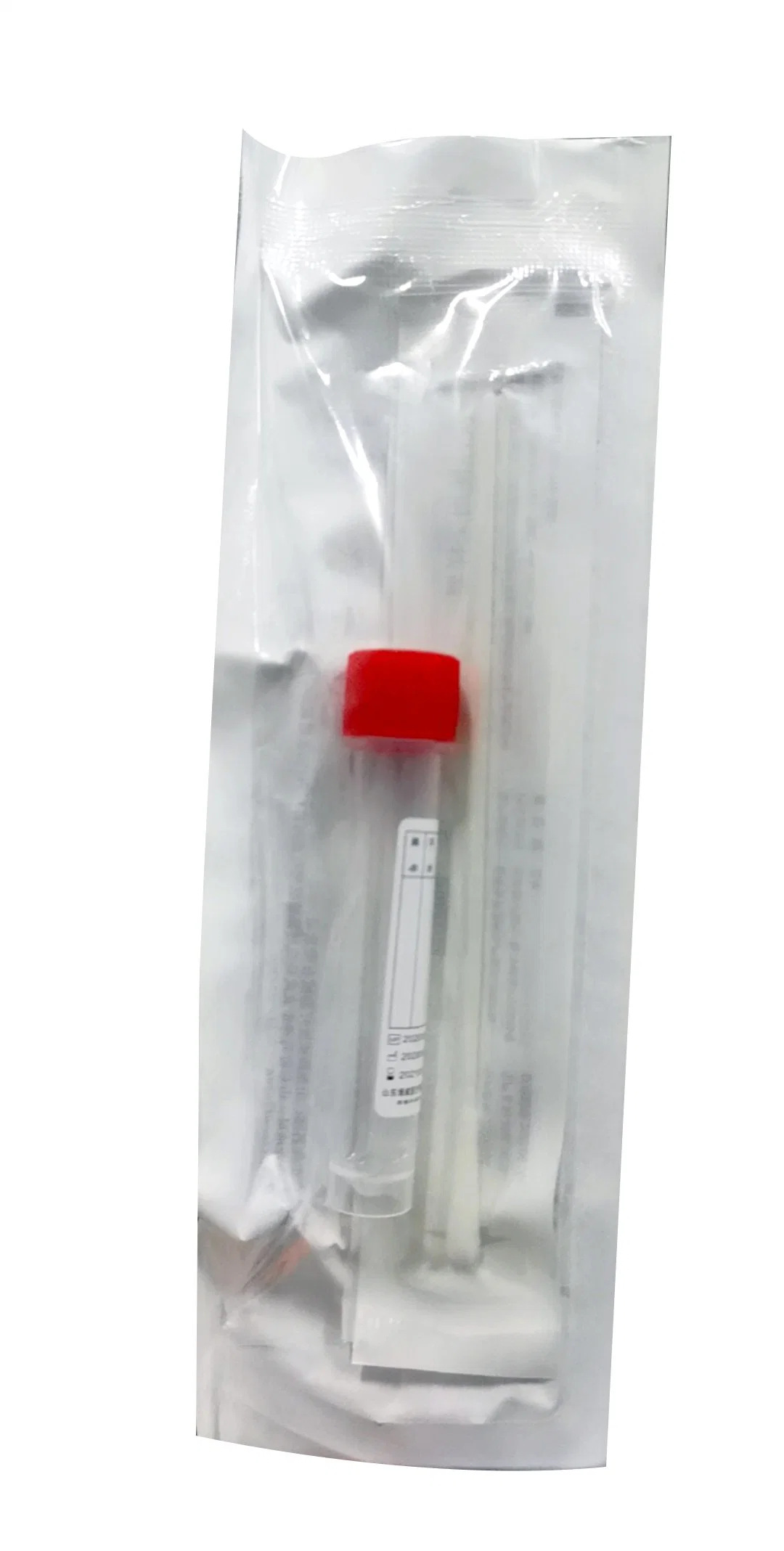 Disposable Medical Virus Sampling Collection Tube with Swab