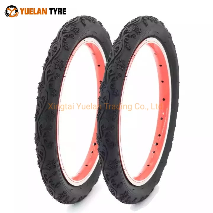 Children's Bicycle Tires 12X1.95 16X1.95 Buggy Tire Inner Stroller Accessories Bicycle Glue Tyre