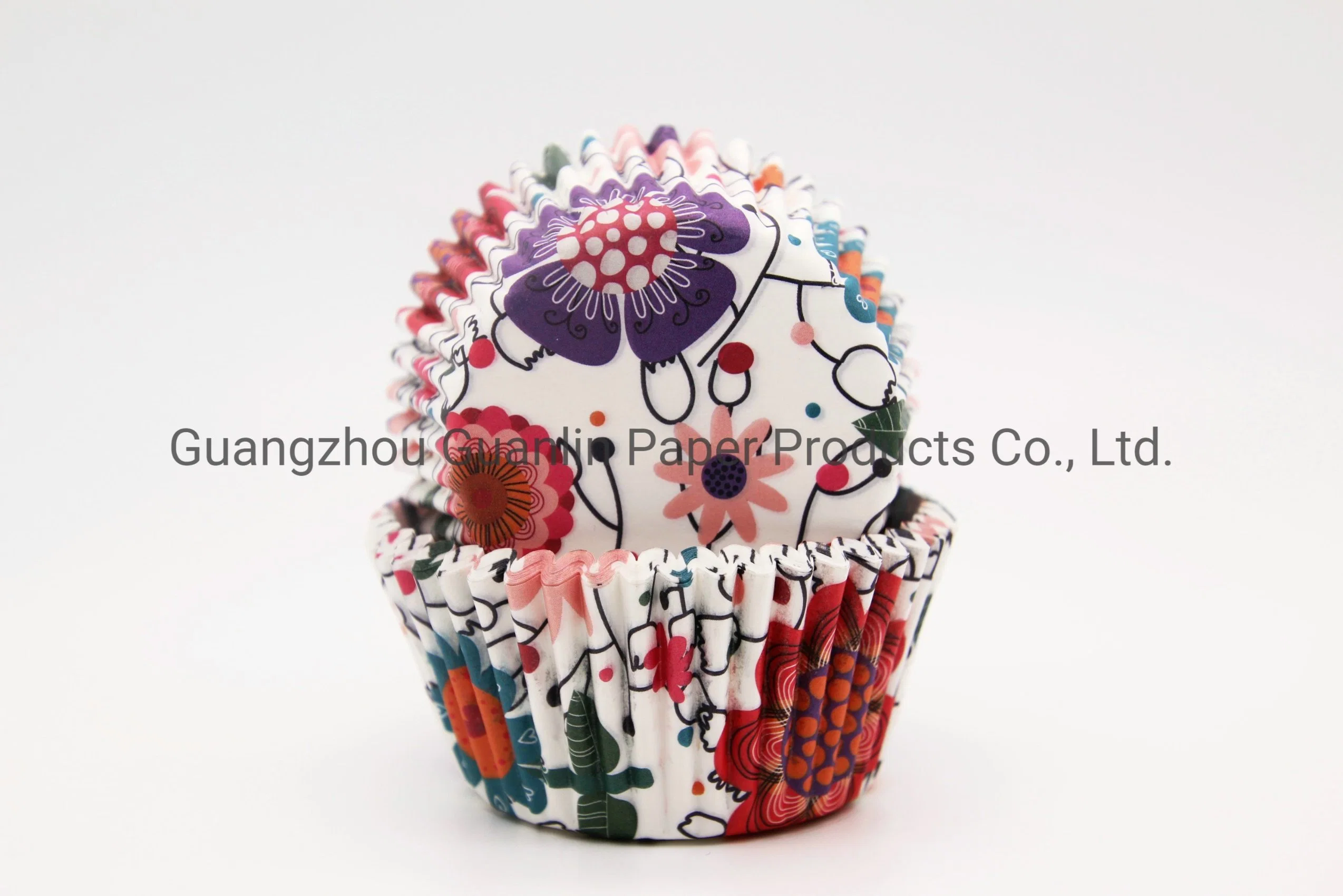 Colorful Custom Fashion Paper Cupcake Case Bc1565