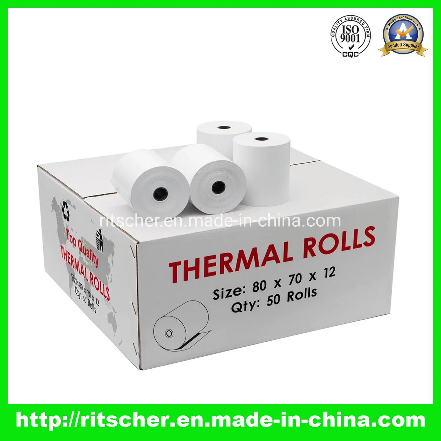 Thermal Paper Jumbo Rolls of Cash Register Paper Rolls