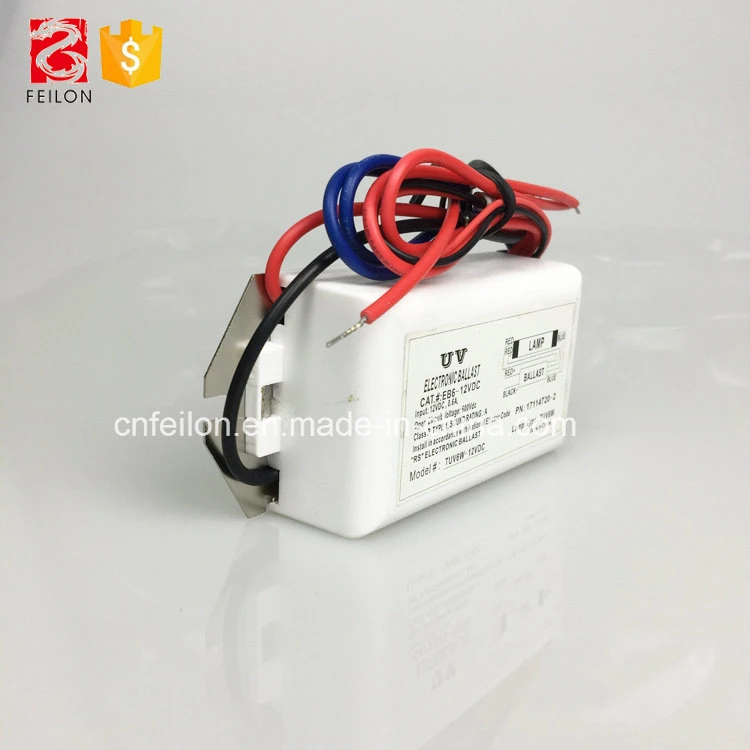 Directly Supply 6W 12VDC UV Electrical Ballast for Germicidal Lamp