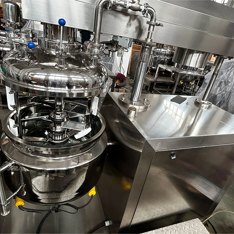 Vacuum Homogenizing Emulsifier for Production Equipment in Large Food Cosmetics Chemicals and Pharmaceutical Factories