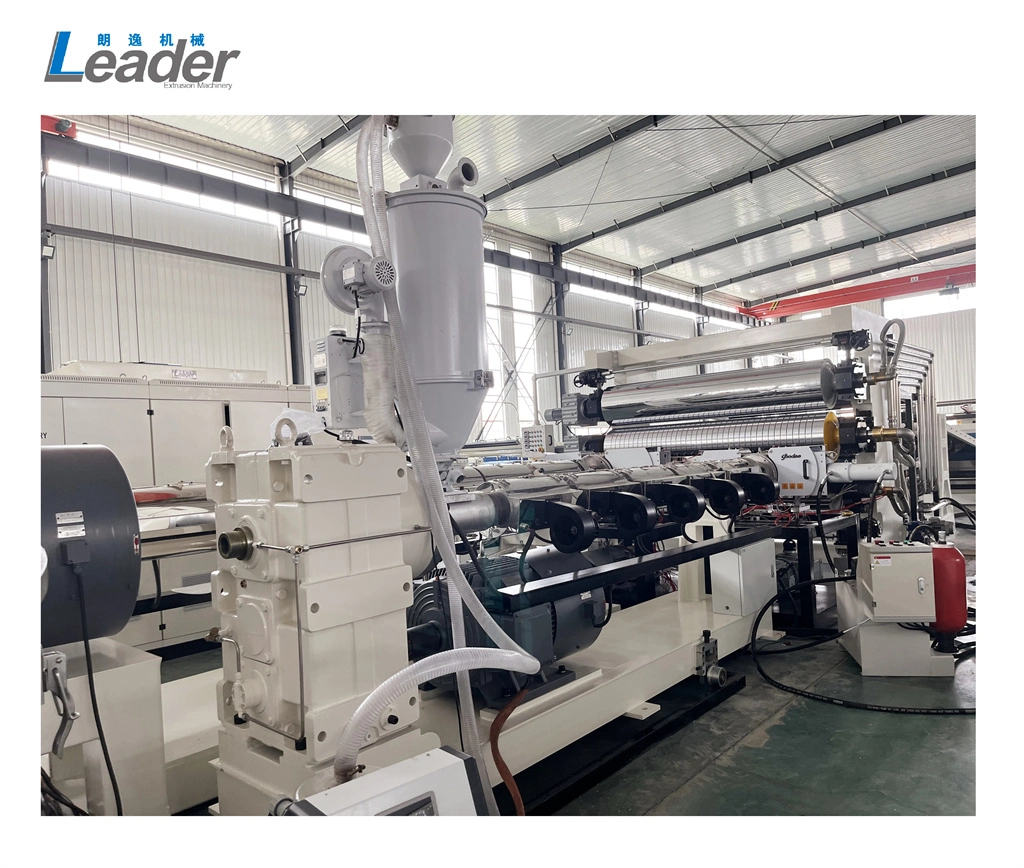 CE Standard PE Extruder PE Screw Extruder T-Lock Drainage Production Line