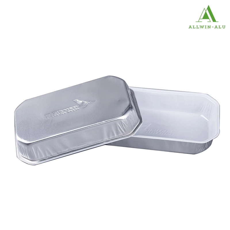 Allwin-gripe desechable almuerzo caja Carton 170*98*31mm Henan, China aluminio de la lámina contenedor