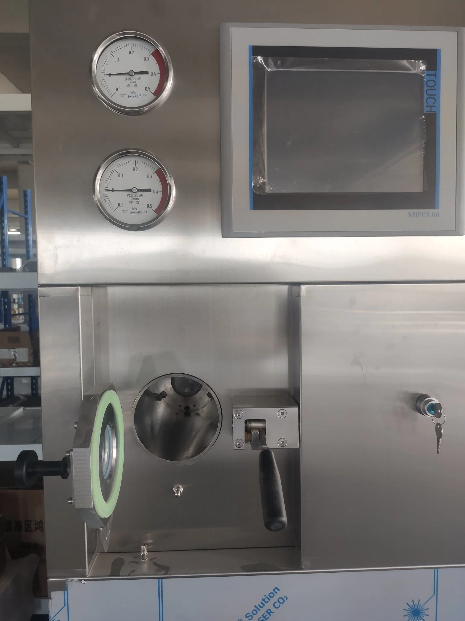 Autoclave de vácuo de pulso de alta pressão Resistometer Esterilizador a Vapor (BIER)