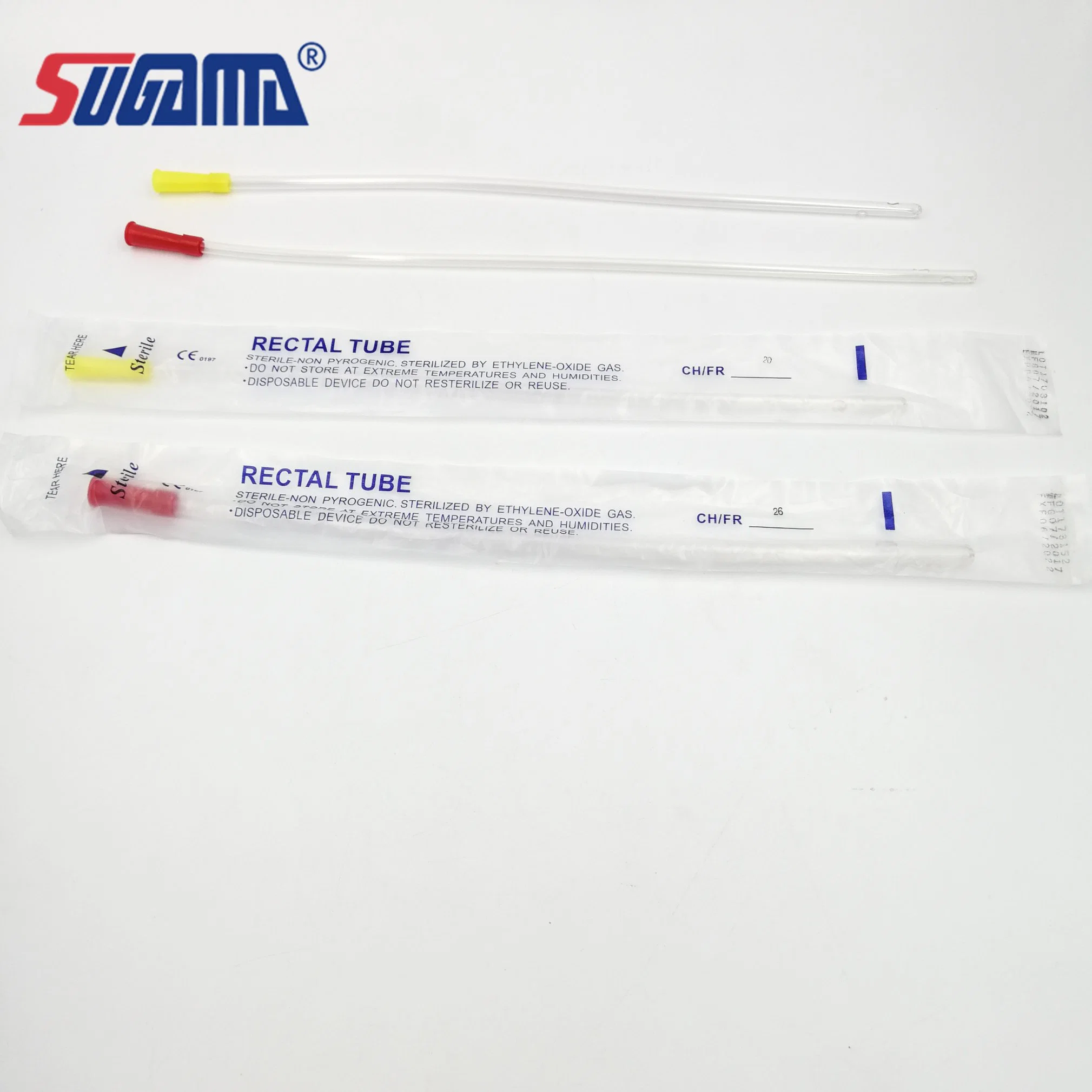 Disposable Medical Transparent PVC Rectal Tube Catheter with CE ISO Approved