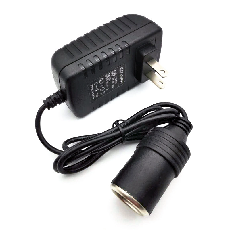 24W 12V 2un cigarrillo para coche Cargador de pared de la cabeza Purifire colector de polvo