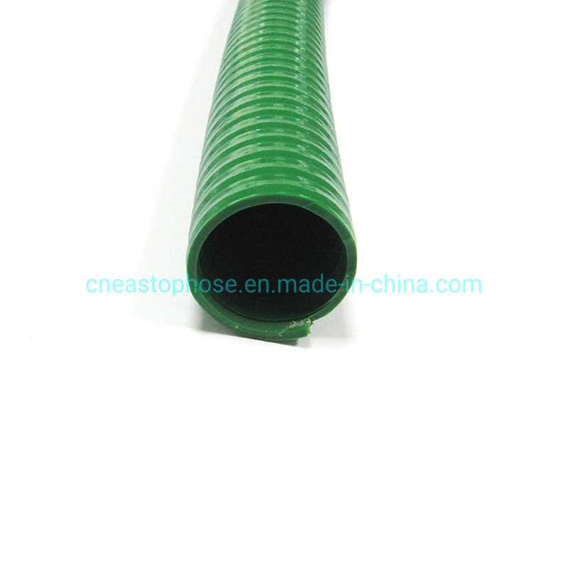 High Pressure PVC Helix Suction Hose Wit Flat Surface