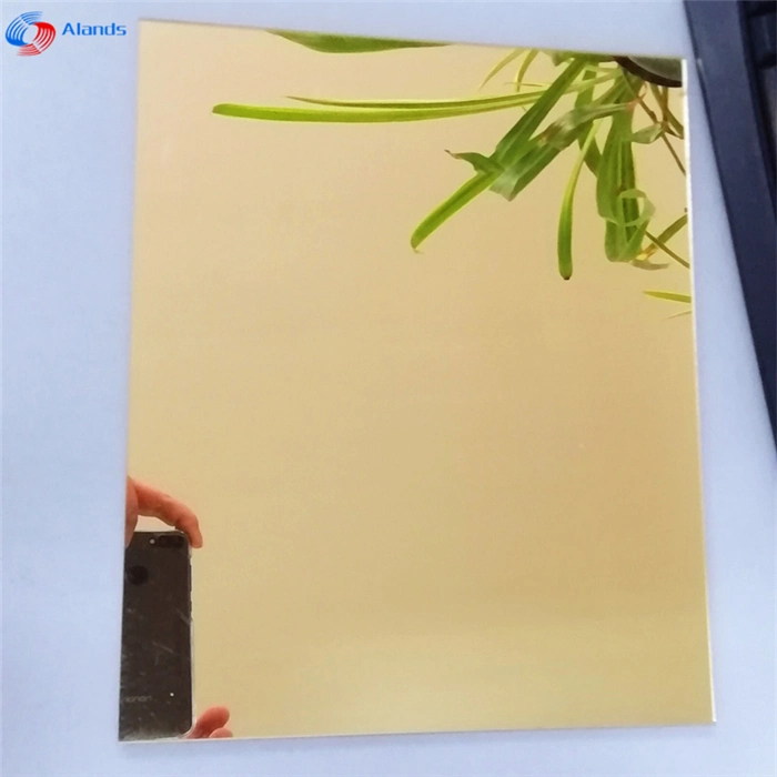 1mm Gold Acrylic Mirror Sheets for Decoration