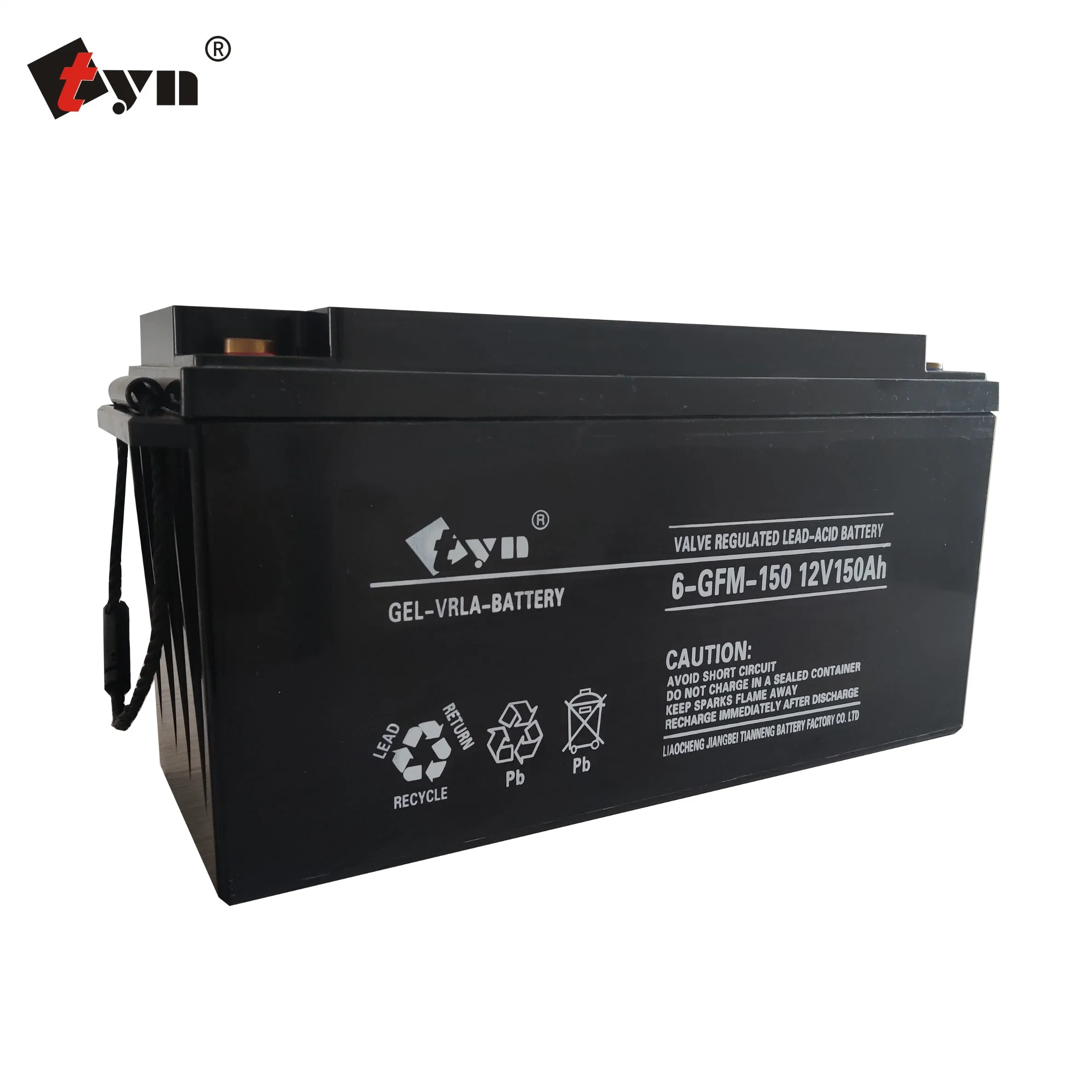 Lead Acid Battery Factory Wholesale/Supplier Supply 12V150ah 2 Year Warranty Maintenance-Free Gel battery 12V150ah