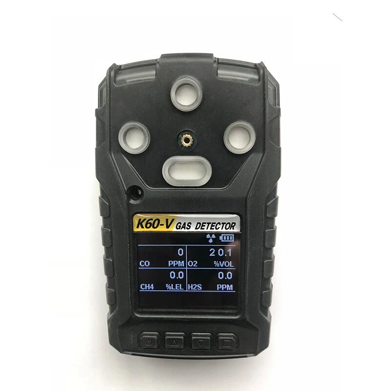 New Product K60-IV Portable Multi Gas Detector O2/Co/H2s/Lel