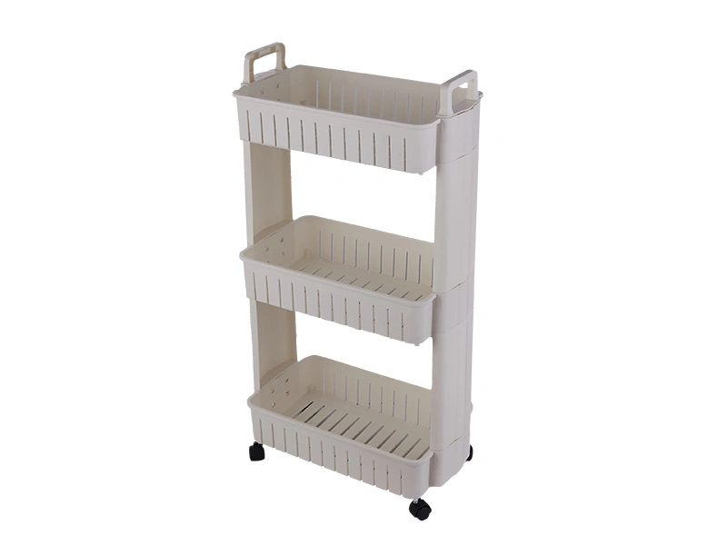 Customized Layer Detachable Shelves Kitchen Storage Rack Fruit and Vegetable Plastic Storage Rack