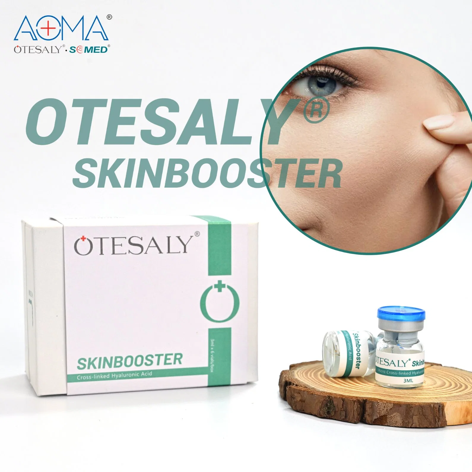 Mejor venta Otesaly refuerzo facial reafirmante Anti Envejecimiento Hialuronato de sodio Inyección de Mesoterapia