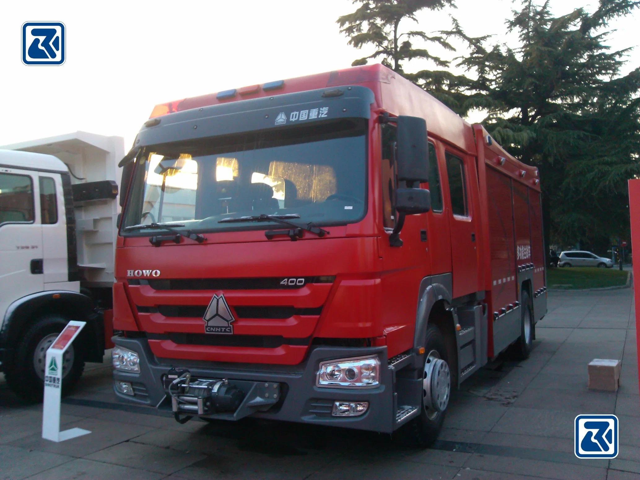 HOWO 6X4 16-20m3 camion de lutte contre les incendies de réservoir d'eau