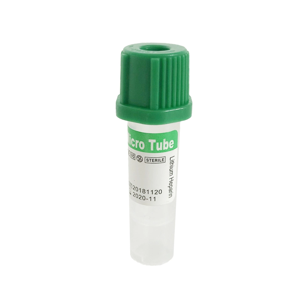 La pediatría de 0,5 ml de recogida de sangre del tubo de Micro Tubo con EDTA gel activador del coágulo Clotactivator