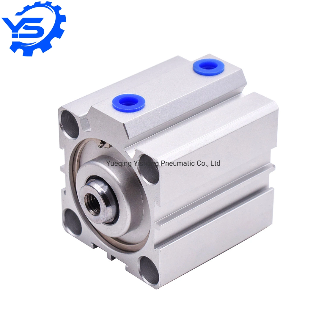 Sda Series Aluminum Alloy Double/Single Acting Thin Type Pneumatic Standard Compact Air Cylinder