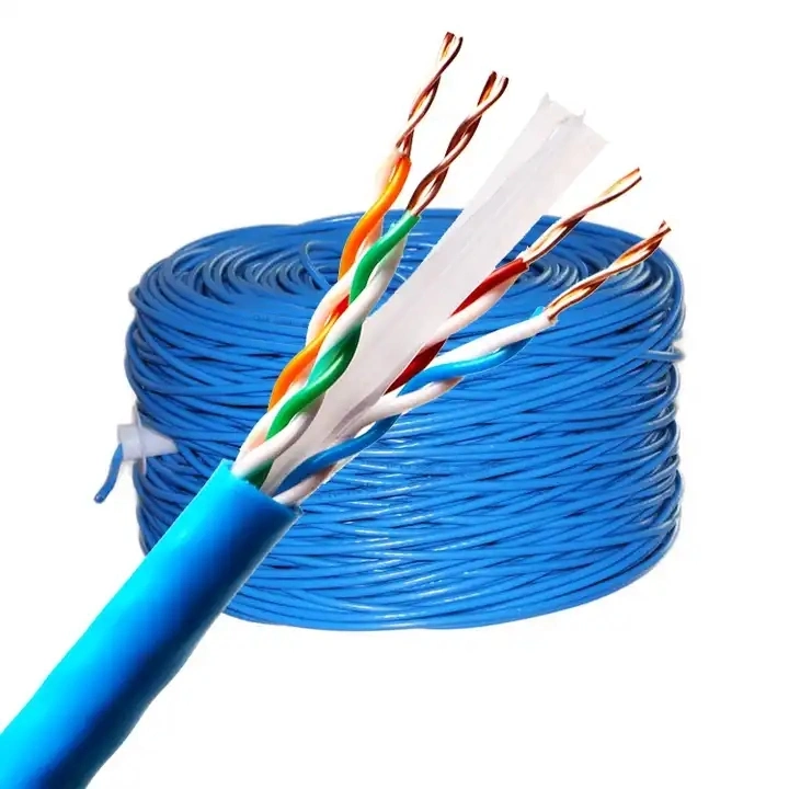 Hot Sale Cat5e UTP Computer LAN Cable with RoHS Communication