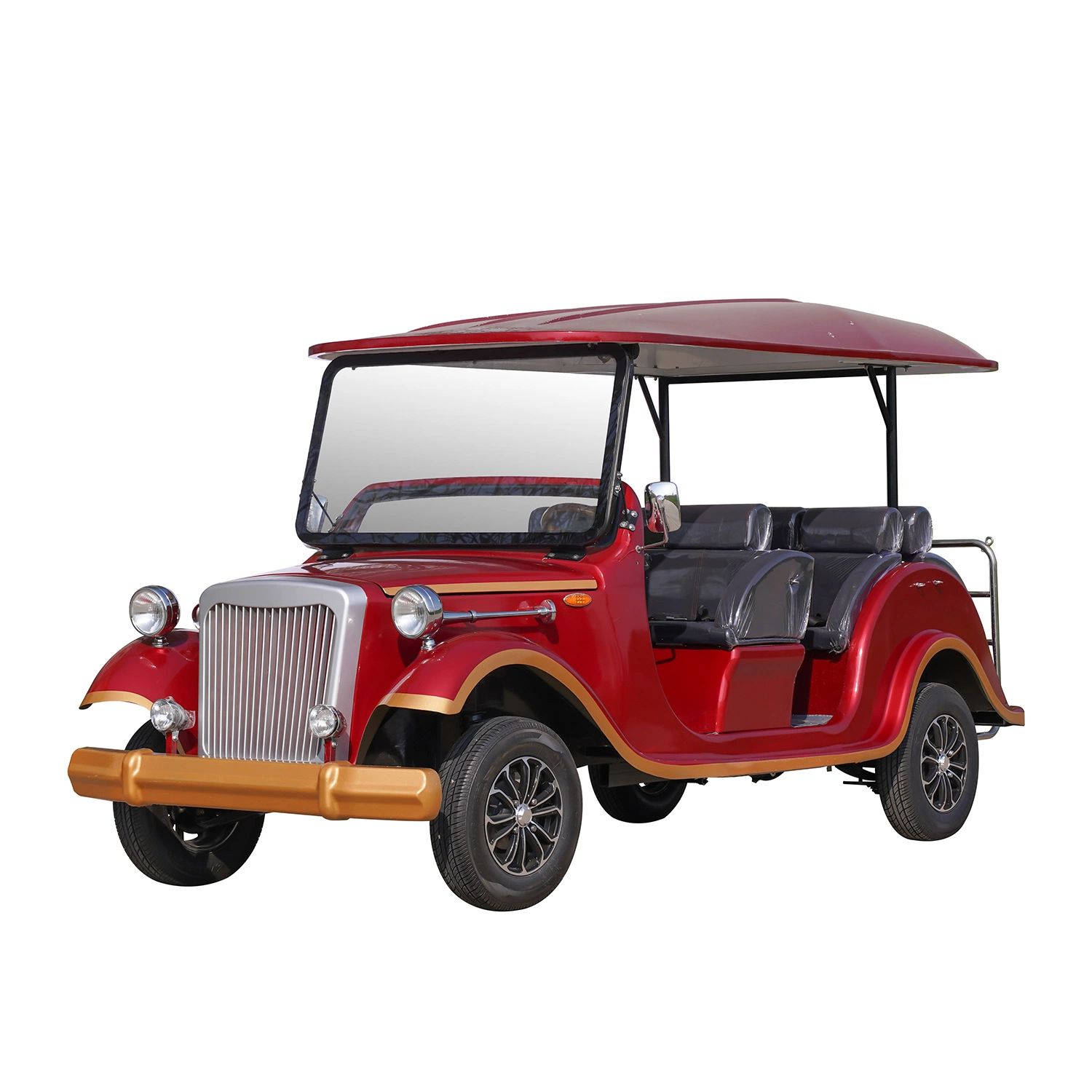 China Customized Wholesale/Supplier 8 Passengers Elegant Design Resorts Antique Electric Sightseeing Car