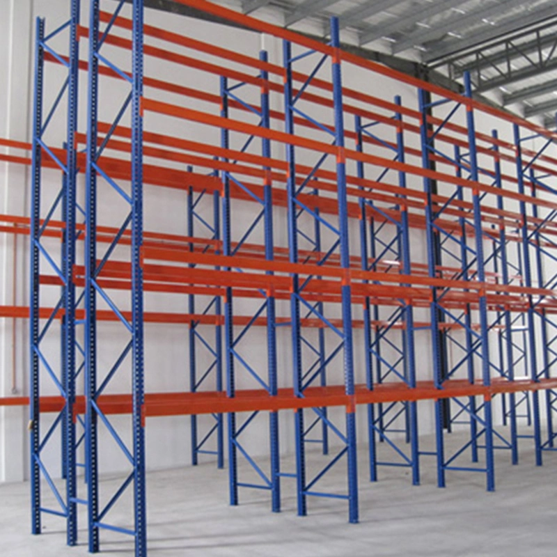 Interlock Box Beam Pallet Rack Steel Shelving Mezzanine Floor for Warehouse Display Rack Dispenser