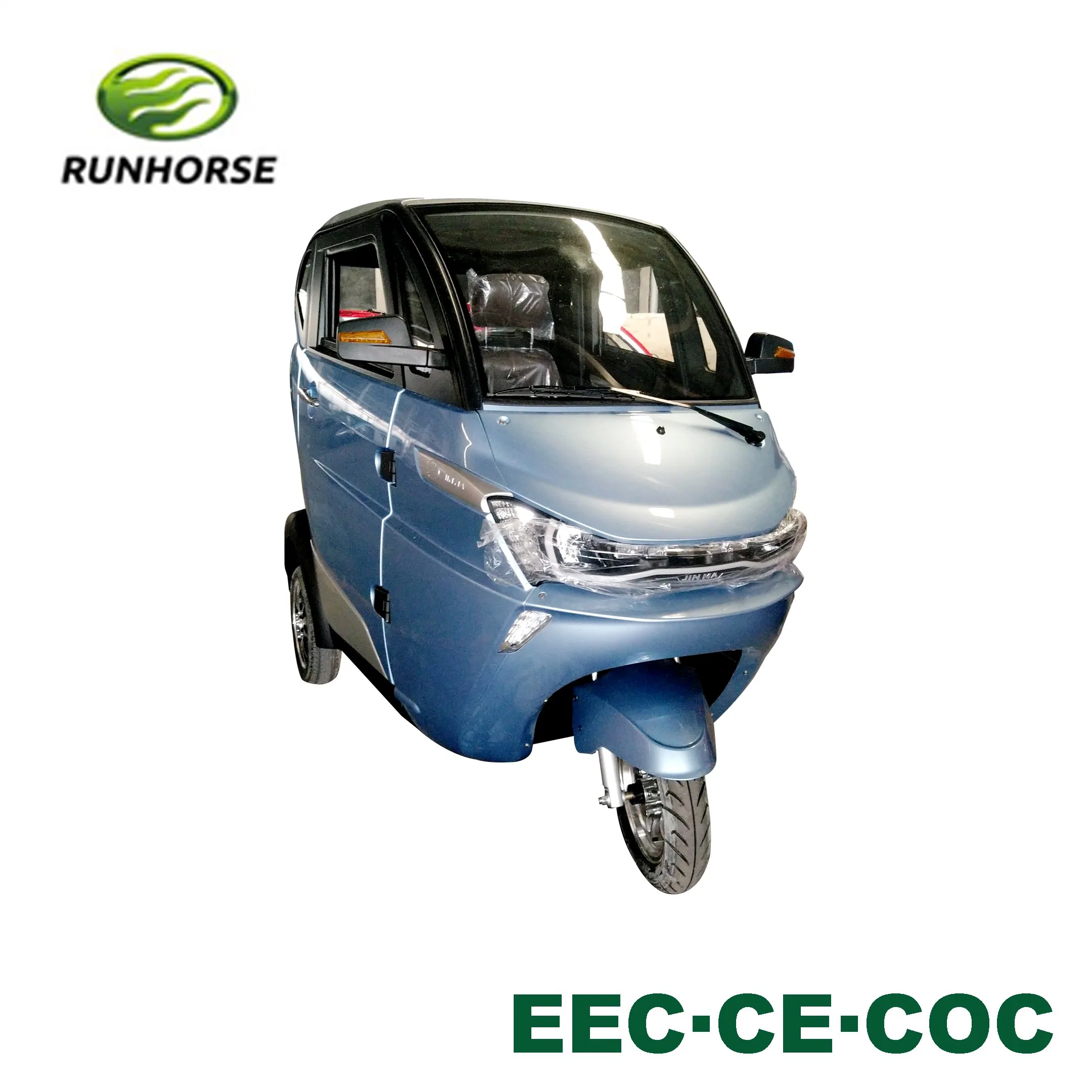 Runhorse 60V Li Battery 1500W Motor Tricycle Electric Tilting Trike with EEC Ceritficate