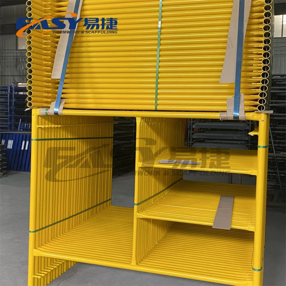 Eays 5% off Scaffolding Construction American HDG Painted Powder Coated Mason Walk Thru Narrow Ladder Snap Folding a Steel Heavy Duty H Frame Scaffolding