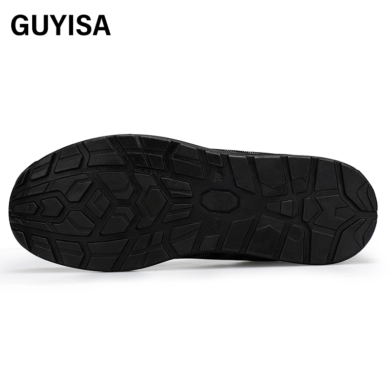 Guyisa Moda marca Sapatos de proteção industrial respiráveis e macios Calçado de segurança para trabalho