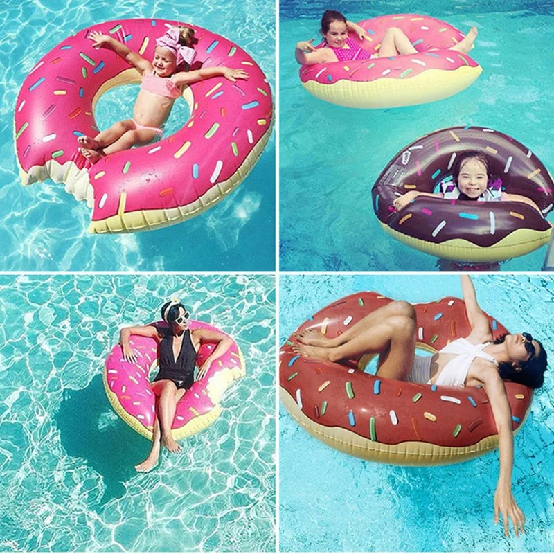 Sommer PVC Wasser Spiel Spielzeug Ausrüstung Aufblasbarer Donut Schwimmring