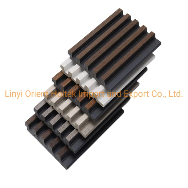 Deep Embossing Wood Grain Co-Extrusion Wall Cladding Easy Installation WPC Wall Panel