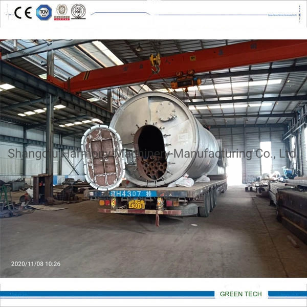 Tire Pyrolsyis Oil Extraction Plant Tire Recycling Machine 10ton