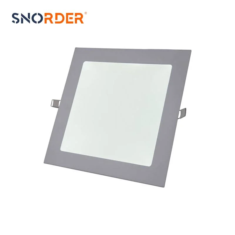 Made in China Selling Modern White Panel Lamp 12W Embedded Indoor Lighting 175mm