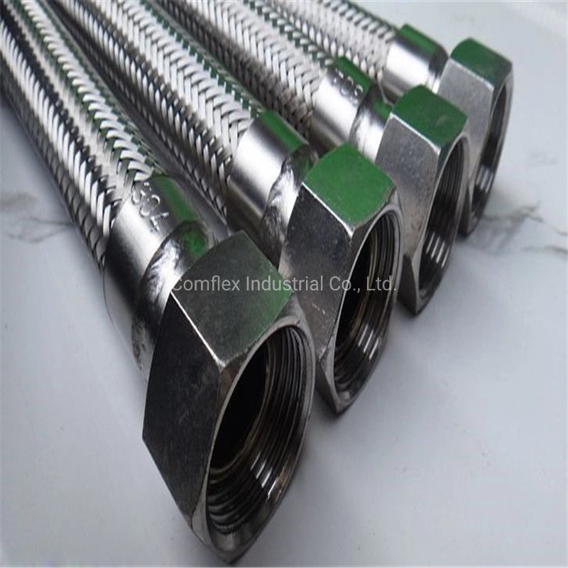 Stainless Steel Braided Gas Hose with Female NPT Ends