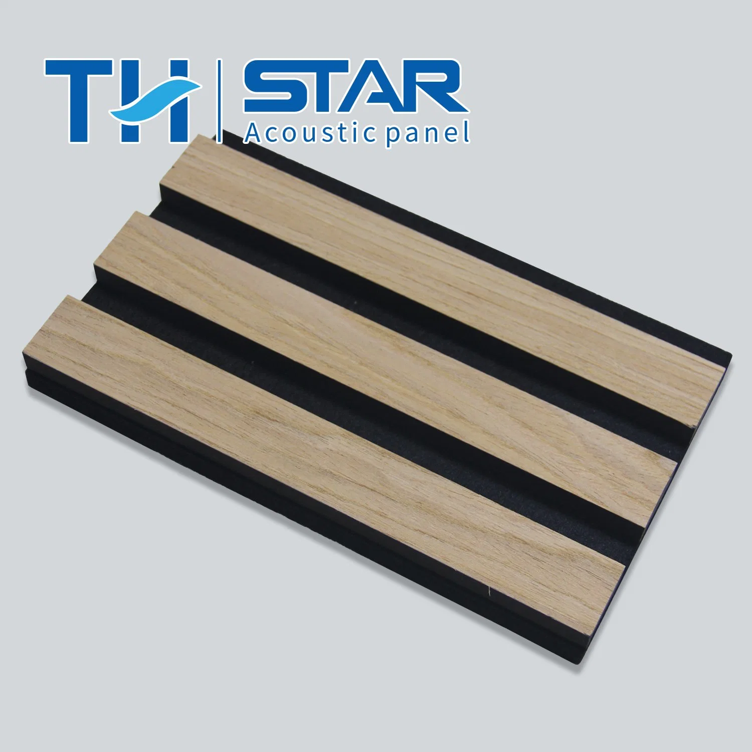 Decorative Slat Wall Panels Polyester Fiber Acoustic Board Soundproofing Wall Panels