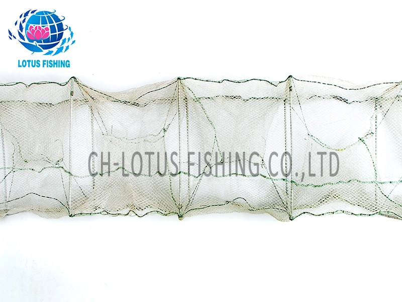 Great Wall Foldable Mesh Long Tube Fishing Nets Eels Crab Shrimp Nets Sale