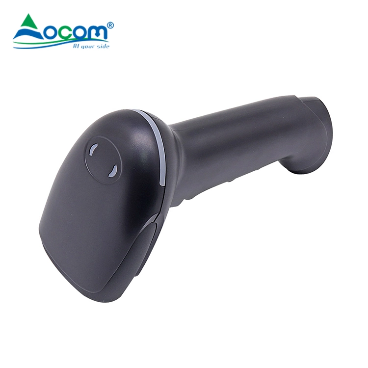 POS System Wireless Barcode Scanner 2.4G or Bt 1d Laser Scanner