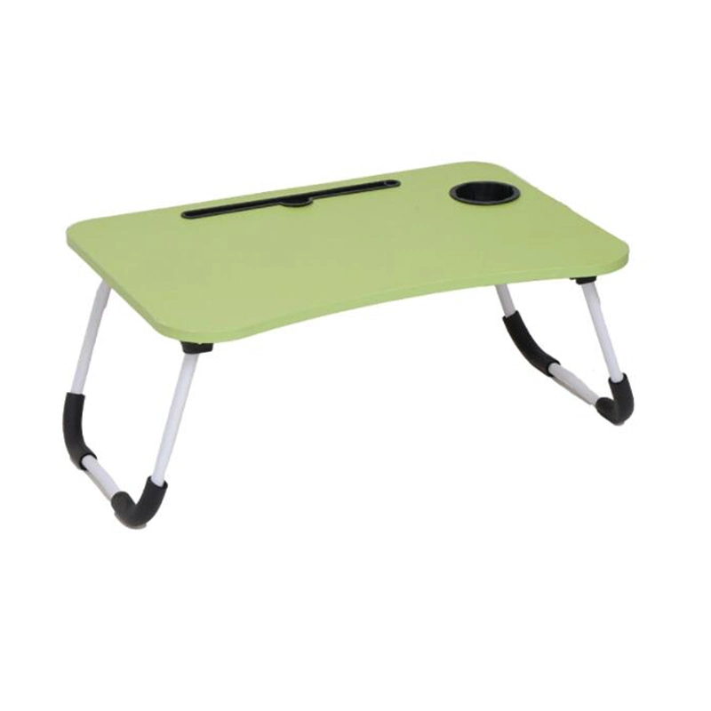 Computer Desk Metal Leg Office Foldable Laptop Table for Bed