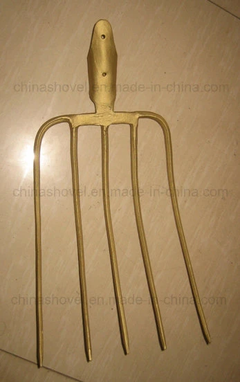 4 Prong Steel Fork Hay Fork Agricultural Fork Graden Fork