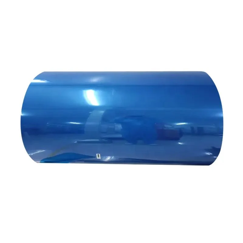 Manufacturer Wholesale/Supplier Pet Blue Release Film 38u 1-3G Polyester Plastic Film