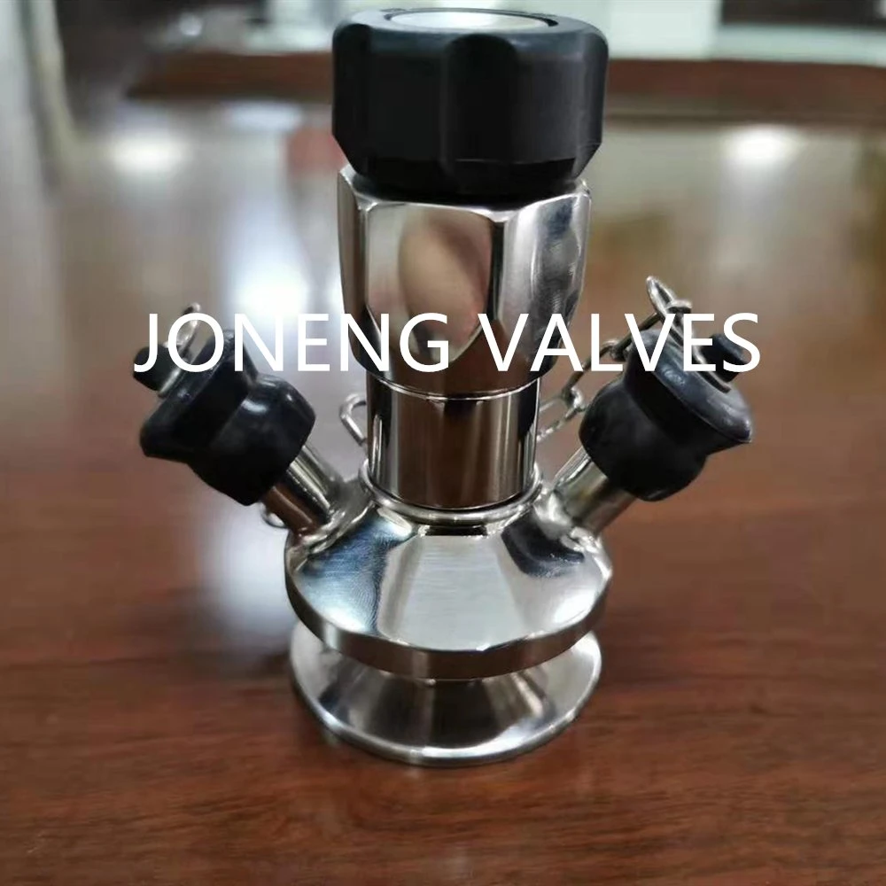 Stainless Steel Sanitary Grade Big Handle Small Valve Sampling Valve