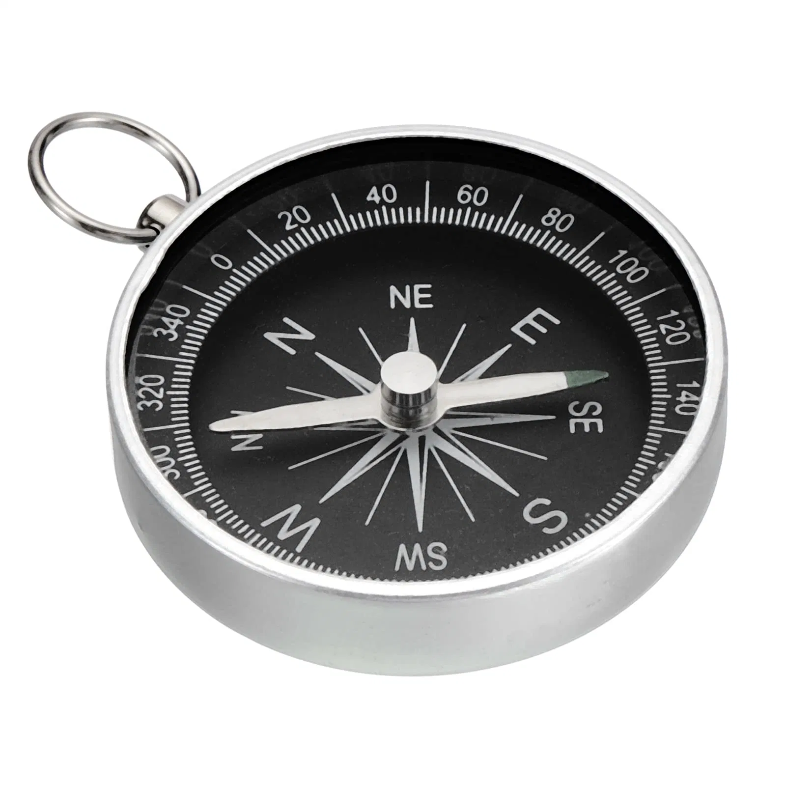 Key Ring Outdoors Camping Hiking Survival Sports Navigation Pocket Compass