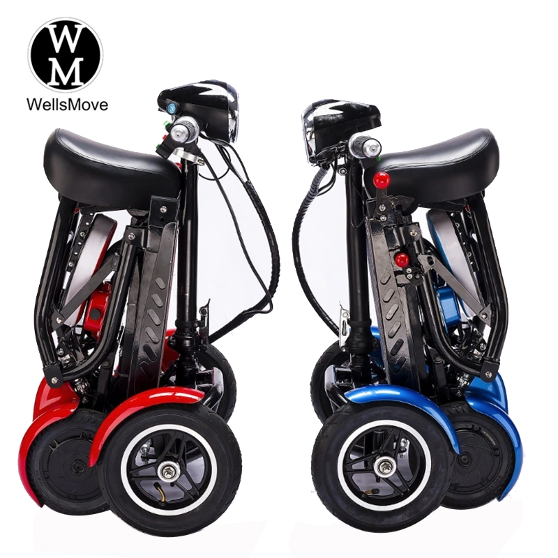 20km/H Fast Speed Four Wheels Portable Folding Electric Mobility Medical Scooter